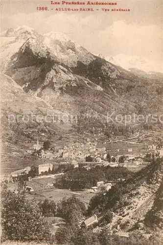 AK / Ansichtskarte Aulus les Bains Vue generale Aulus les Bains