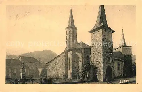 AK / Ansichtskarte Sentein Eglise Sentein