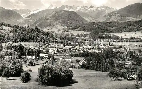 AK / Ansichtskarte Oust Vue generale massif du Montvalier Oust