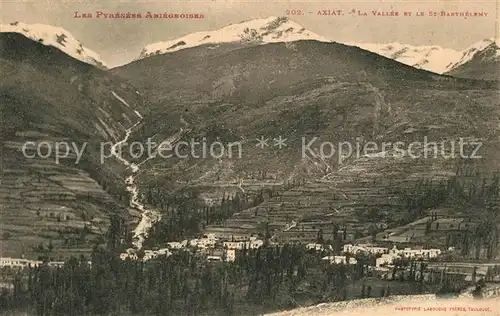 AK / Ansichtskarte Axiat La Vallee et le St Barthelemy Axiat