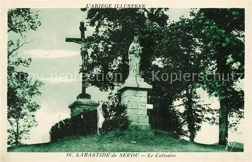 AK / Ansichtskarte La_Bastide de Serou Le Calvaire La_Bastide de Serou