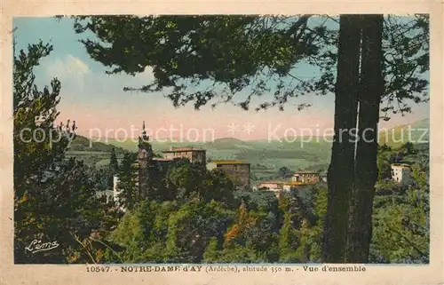 AK / Ansichtskarte Saint Romain d_Ay Notre Dame dAy Vue d ensemble Saint Romain d Ay