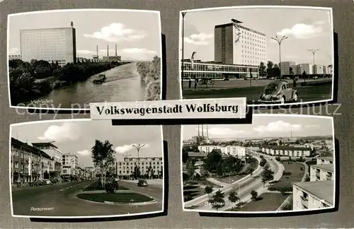 Wolfsburg VW Werk Rathaus Porschestrasse Berliner Ring Wolfsburg