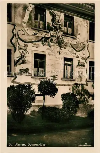 St_Blasien Sonnenuhr St_Blasien