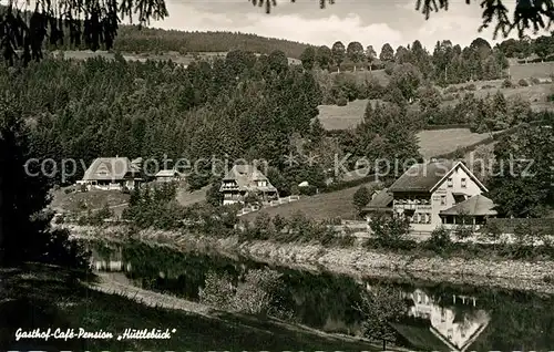 St_Blasien Gasthof Cafe Pension Huettlebueck St_Blasien