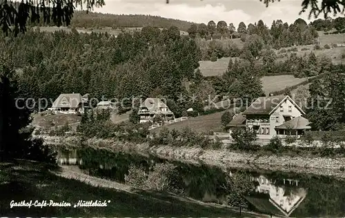 St_Blasien Gasthof Cafe Pension Huettlebueck St_Blasien