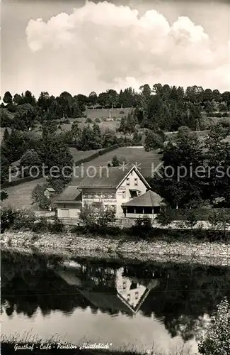 St_Blasien Gasthof Cafe Pension Huettlebueck St_Blasien