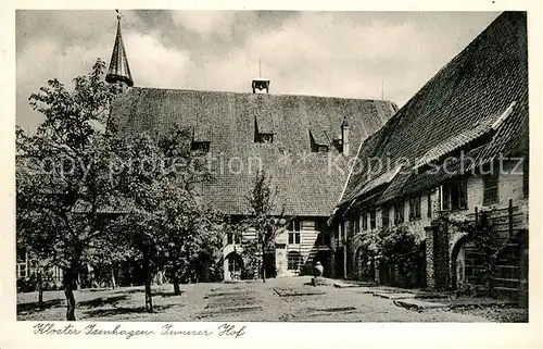 Hankensbuettel Kloster Isenhagen Innenhof Hankensbuettel