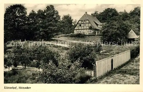 Hitzacker_Elbe Kloetzehof Hitzacker Elbe