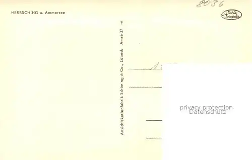 Herrsching_Ammersee Panorama Herrsching Ammersee