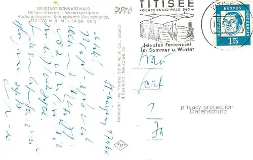 Neustadt_Schwarzwald Panorama Neustadt_Schwarzwald