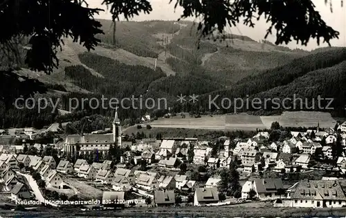 Neustadt_Schwarzwald Panorama Kirche Neustadt_Schwarzwald