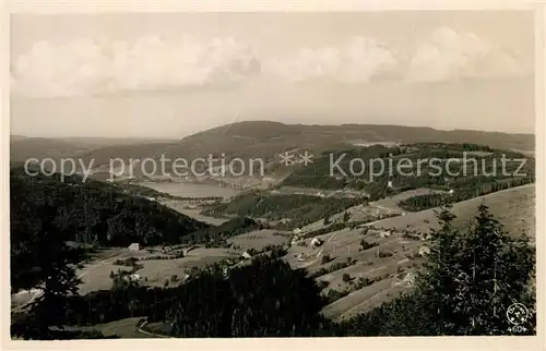 Titisee Blick vom Baerental Titisee