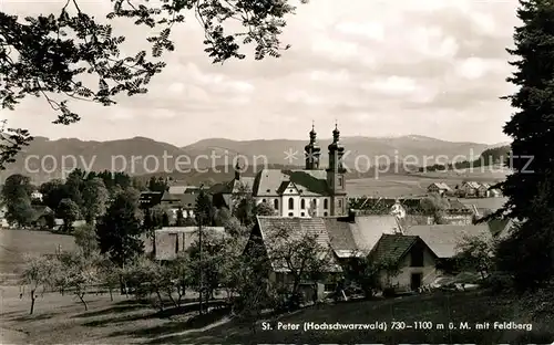 St_Peter_Schwarzwald Kirche Panorama Feldberg St_Peter_Schwarzwald