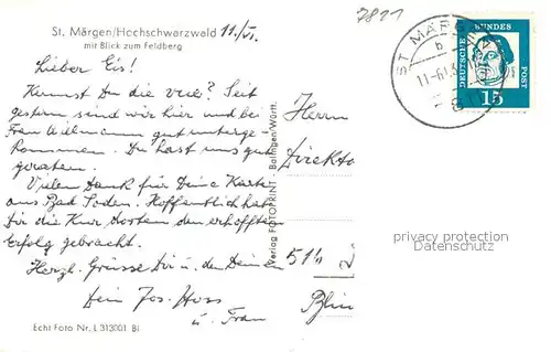 St_Maergen Panorama Kirche Feldberg St_Maergen