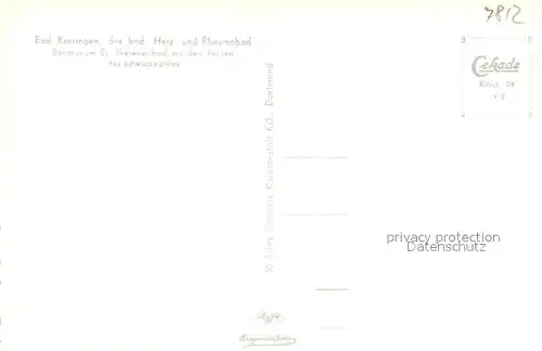 Bad_Krozingen Sanatorium Sankt Theresienbad Bad_Krozingen