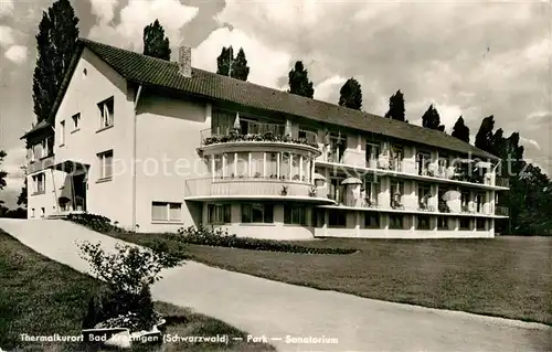 Bad_Krozingen Park Sanatorium Bad_Krozingen