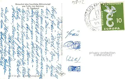 St_Trudpert Panorama Kirche St_Trudpert