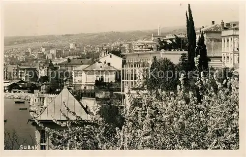 Susak Stadtpanorama Susak