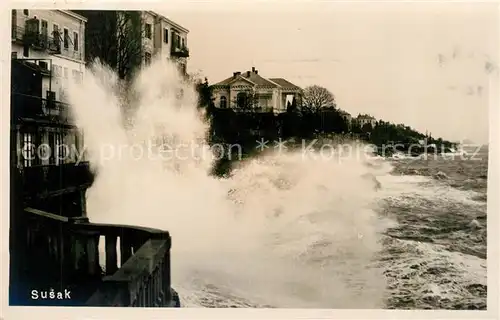 Susak Brandung Panorama Susak