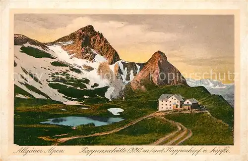 Rappenseehuette Rappenkopf Rappenkoepfle Rappenseehuette