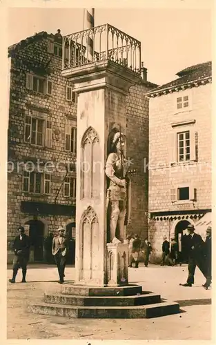 Dubrovnik_Ragusa Orlandov stup Dubrovnik Ragusa