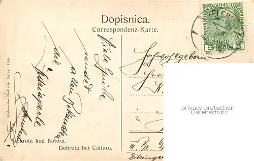 Dobrota_Kotor Kirche Panorama Dobrota Kotor