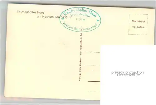 Reichenhaller_Haus Hochstaufen Reichenhaller_Haus