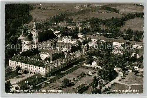 Fuerstenfeldbruck Fliegeraufnahme Kloster Fuerstenfeld Fuerstenfeldbruck