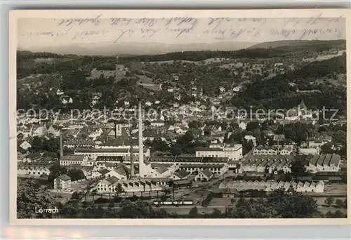 Loerrach Panorama Loerrach