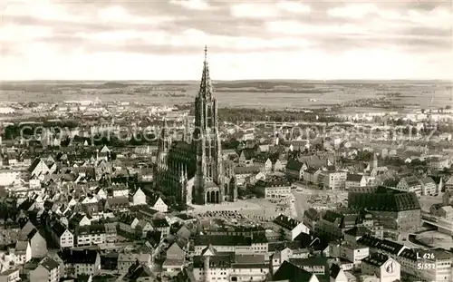 Ulm_Donau Fliegeraufnahme M?nster Ulm_Donau