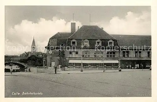 Celle_Niedersachsen Bahnhofsplatz Celle_Niedersachsen