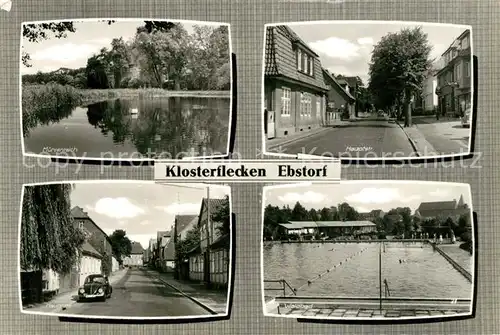 Ebstorf Klosterflecken M?hlenteich Hauptstrasse Freibad Ebstorf