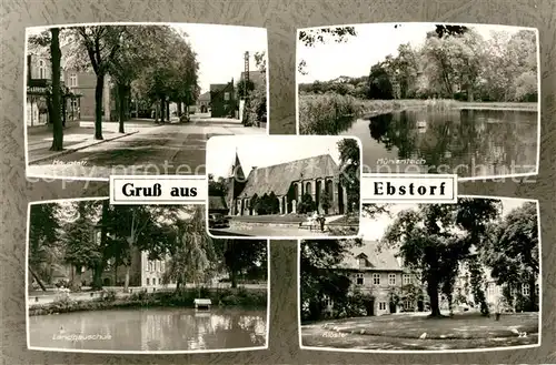 Ebstorf Hauptstrasse Landhausschule M?hlenteich Kloster Ebstorf