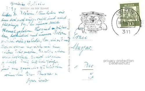 Bergen_Dumme mit Freibad  Bergen Dumme