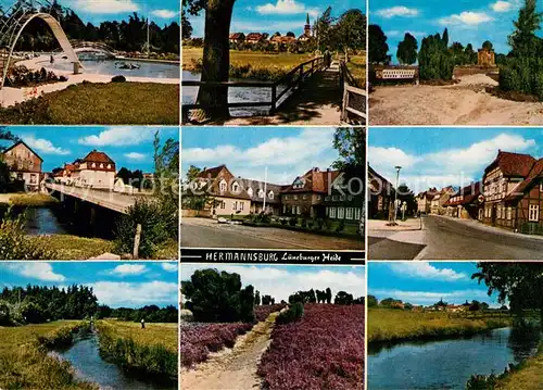 Hermannsburg Naturpark S?dheide Freibad Wehrsteg L?nsstein Lutterbach Hermannsburg