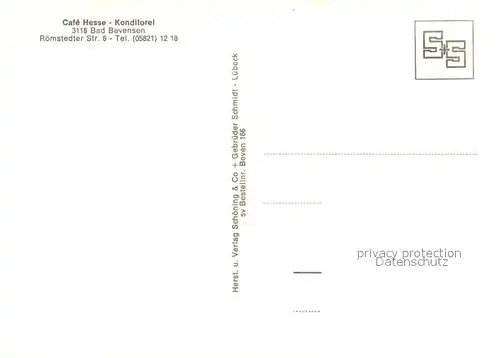 Bad_Bevensen Caf? hesse Konditorei Bad_Bevensen