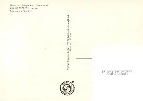Wrestedt Alten  und Pflegeheim Stederdorf Wrestedt