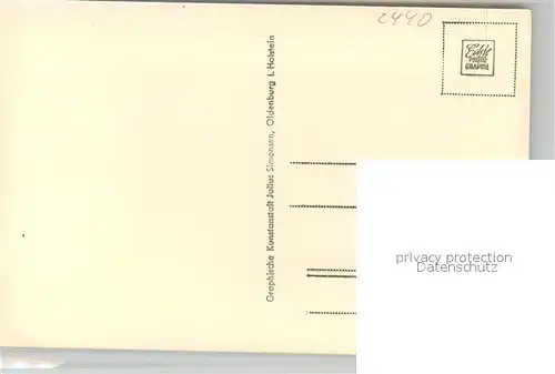 Oldenburg_Holstein Landkarte Strand Freibad Strassenpartien Oldenburg_Holstein