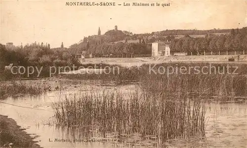 AK / Ansichtskarte Montmerle sur Saone Les Minimes et le quai Montmerle sur Saone