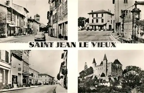 AK / Ansichtskarte Saint Jean le Vieux_Ain Vues d ensemble chateau Saint Jean le Vieux_Ain