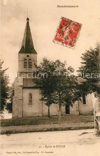 AK / Ansichtskarte Bouce_Allier Eglise Kirche Bouce Allier