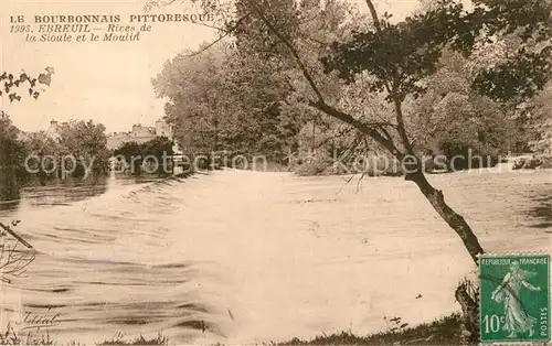 AK / Ansichtskarte Ebreuil Rives de la Sioule et le Moulin Ebreuil