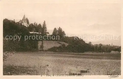 AK / Ansichtskarte Chatelperron Etang Chatelperron