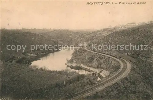 AK / Ansichtskarte Montvicq Panorama vue prise d eau de la mine Montvicq