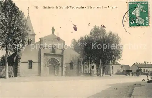 AK / Ansichtskarte Etroussat Eglise Kirche Etroussat