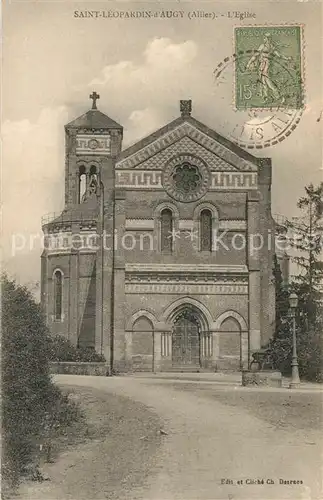 AK / Ansichtskarte Saint Leopardin d_Augy Eglise Kirche Saint Leopardin d_Augy
