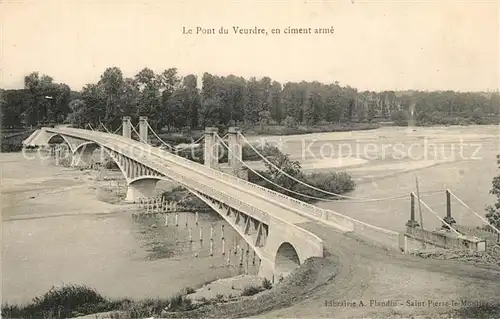 AK / Ansichtskarte Le_Veurdre Pont sur l Allier Le_Veurdre