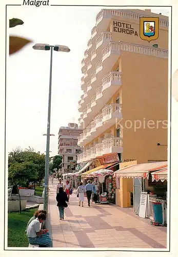 AK / Ansichtskarte Malgrat_de_Mar Hotel Europa Malgrat_de_Mar