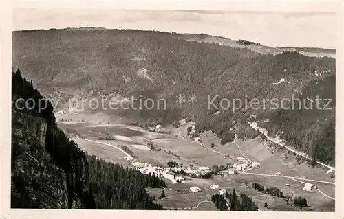 AK / Ansichtskarte Mijoux Panorama Vallee de la Valserine et le Jura vus du Col de la Faucille Mijoux